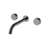 Смеситель из стены STICK SPIRALE на 3 отв. Gun Metal 152-2-GM.4