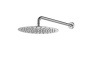 Верхний душ с кронштейном UNO Nickel Brush 30cm  латунь 422-TOP-NB