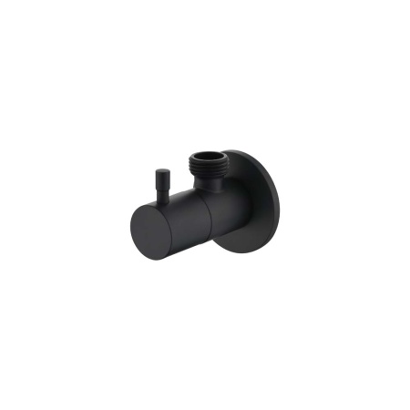 Вентиль угловой 1/2 Black 604/2-B