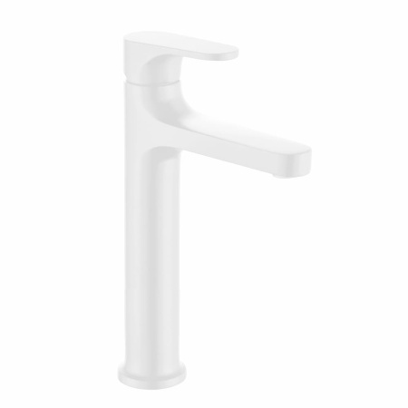 Смеситель для умывальника высокий SPECTRE MINI Matt White 452-SM-MW