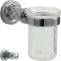 Стакан для зубных щеток Boheme Murano 10904-GR-CR