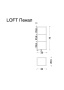 Пенал 30 см ArmadiArt Loft 895-W