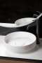 Раковина накладная Ø40 см ArmadiArt Sole Corian 801-CLCT