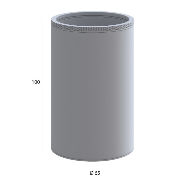 Стакан для зубных щеток Boheme Uno 10982-G