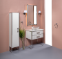 Зеркало с подсветкой 70х110 см ArmadiArt Monaco 566-WCR