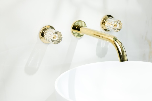 Смеситель для раковины Boheme Elegante 152-2-G-EL