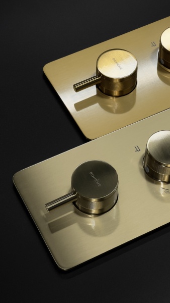 Встраиваемый термостат Boheme Cell 134-2-MG на 2 источника