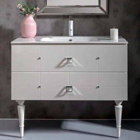 Тумба под раковину 100 см ArmadiArt Vallessi Avantgarde Piazza 841-100-WCR