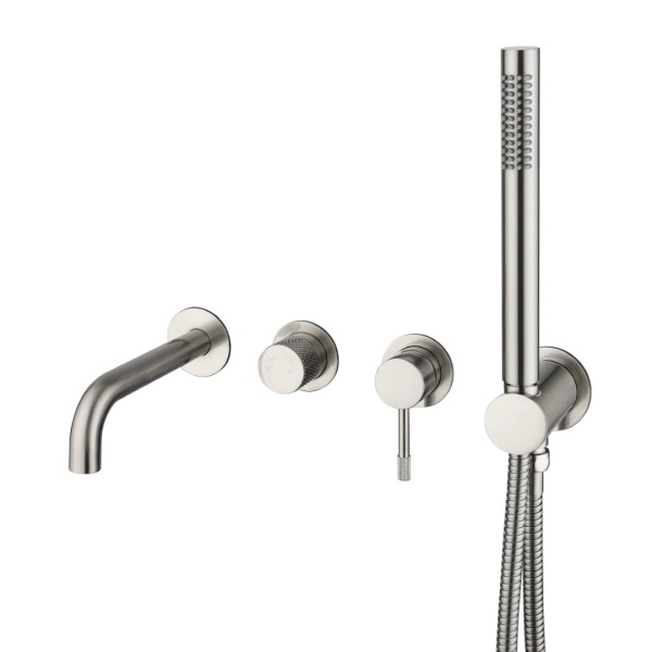 Смеситель для ванны Boheme Uno 464-3-NEW-NB