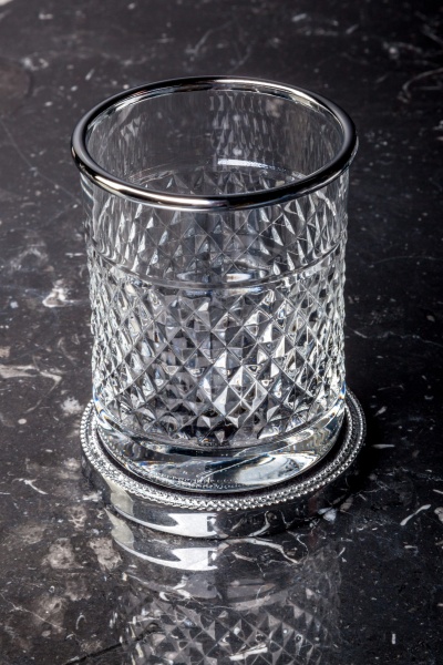 Стакан для зубных щеток Boheme Murano Cristal 10217
