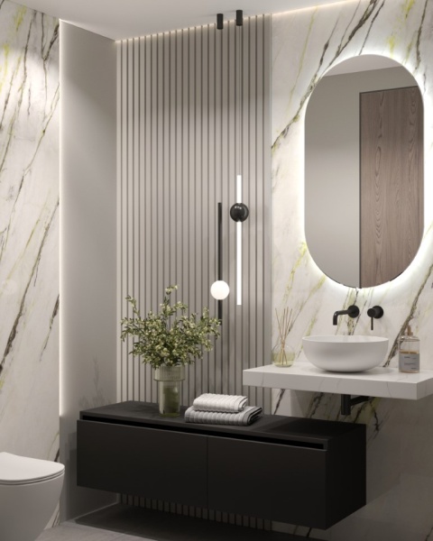 Столешница 80 см ArmadiArt Flat 869-080-CLCT