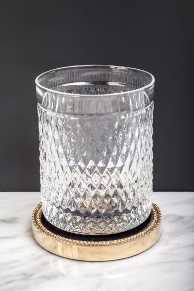 Стакан для зубных щеток Boheme Murano Cristal 10218