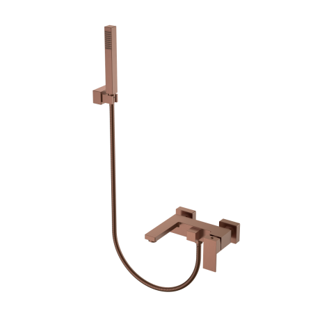 Смеситель для ванны Boheme Qubic 473-BRB