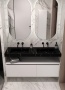 Раковина 140 см ArmadiArt Flat 859-140-NM продается только в комплекте с тумбой