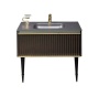 Тумба под раковину 100 см ArmadiArt Vallessi Avantgarde Canale 843-100-BG