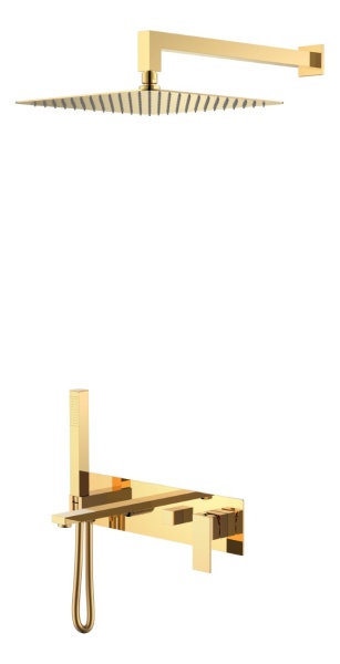 Встраиваемая душевая система Boheme Qubic 474-G