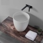 Раковина накладная Ø39 см ArmadiArt Corian 884-39