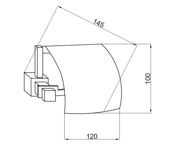 Держатель туалетной бумаги Boheme Venturo 10301