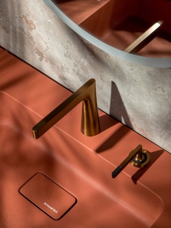 Смеситель Boheme Duo для раковины, 2х-позиционный COPPER BRUSHED 161-CB