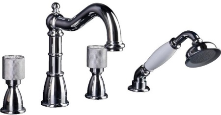 Смеситель на борт ванны Boheme Royal 396-Royal