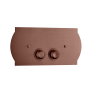 Кнопка для инсталляции, латунь Copper Brushed 651-CB