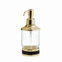 Дозатор жидкого мыла Boheme Royal Cristal 10929-G-B