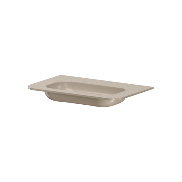 Раковина моноблок VOI 80см STONE FINISH DAPHNE 786-080-SF-D без отв.