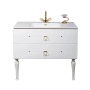 Тумба под раковину 100 см ArmadiArt Vallessi Avantgarde Piazza 841-100-WCR