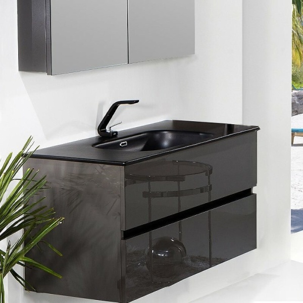 Тумба под раковину 120 см ArmadiArt Vallessi 837-120-A glossy