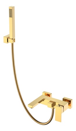 Смеситель для ванны Boheme Qubic 473-G