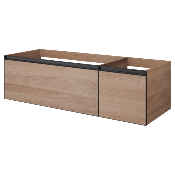 Тумба под раковину 140 см ArmadiArt Quatro 2 790-M2-140-W-A