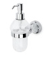 Дозатор жидкого мыла Boheme Murano Cristal 10912-CRST-CH