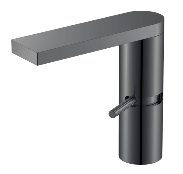 Смеситель для раковины прогрессивный Stella Shine Gun Metal 155-SGM