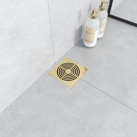 Душевой трап 15х15 см ArmadiArt Smart Design 984-15-G