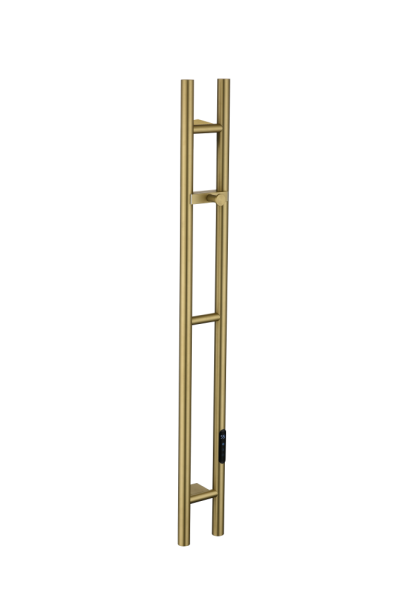Полотенцесушитель электрический 2-трубы круглый MATT GOLD 729-MG