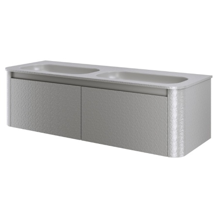 Тумба с раковиной VOI 140CM STONEFINISH LUNA (Комплект)