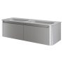 Тумба с раковиной VOI 140CM STONEFINISH LUNA (Комплект)