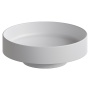 Раковина накладная Ø40 см ArmadiArt Sole Corian 801-MW