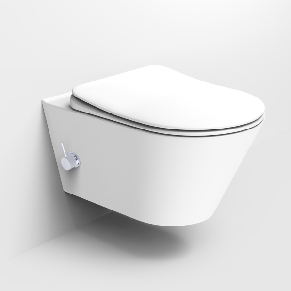 Унитаз подвесной с функцией биде Boheme Avva 972-2-W