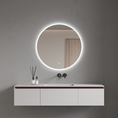 Зеркало с подсветкой и сенсорным управлением Ø90 см ArmadiArt Modern 545-090
