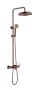 Стойка для душа ETERNA COPPER BRUSHED 178-CB