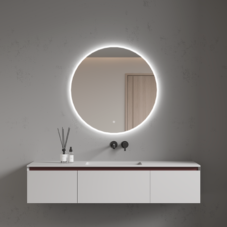 Зеркало с подсветкой и сенсорным управлением Ø80 см ArmadiArt Modern 545/2