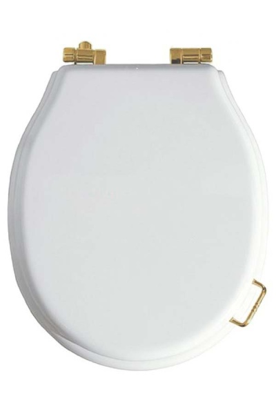 Сиденье из массива для унитаза Boheme Vogue 906-W-G