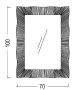 Зеркало с подсветкой 70х100 см ArmadiArt NeoArt Soho 561 light