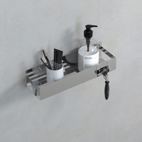 Полка с 2 крючками Boheme Q 10965-CR