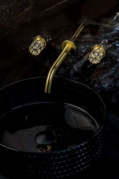 Смеситель для раковины Boheme Elegante 152-2-MG-EL