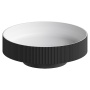 Раковина накладная Ø40 см ArmadiArt Sole Corian 801-R-A