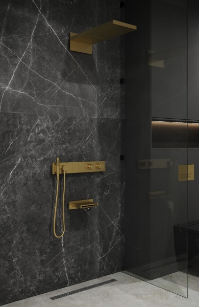 Встраиваемая душевая система Boheme Zodiac 133-2-G