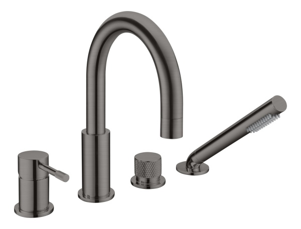 Смеситель на борт ванны Boheme Uno 460-GM