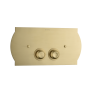Кнопка для инсталляции, латунь Matt Gold 651-MG
